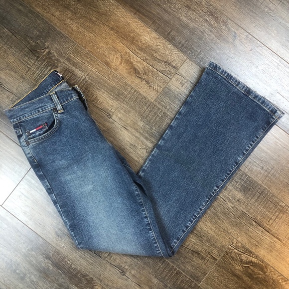 Tommy Hilfiger Vintage Bootcut Blue Jeans Pants 5 - Picture 3 of 8